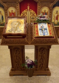 Икона с частицей мощей святителя Николая Чудотворца пребывает в хабаровском храме