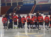 Диакон Иоанн Шауло принял участие в открытии отборочного турнира по хоккею с мячом на кубок Святейшего Патриарха