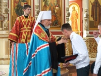 Правящий архиерей благословил сотрудников полиции в служебную командировку на Северный Кавказ