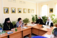 Святейший Патриарх Кирилл встретился с победителями конкурса «Православная инициатива» от Приамурской митрополии
