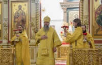 В праздник Собора новомучеников и исповедников Церкви Русской митрополит Артемий совершил Божественную литургию