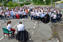 Представители Хабаровской епархии приняли участие в форуме молодежи «Технология». 8 июня 2013 года.