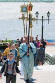 Завершение Крестного хода вокруг г.Хабаровска. 25 июня 2011г