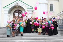 Торжественный прием по случаю празднования Дня Жен-мироносиц. 7 мая 2014 года