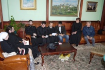 Встреча архиепископа Игнатия и сотрудника Синодального информационного отдела Д.А.Маханько с православными блоггерами Хабаровска.
