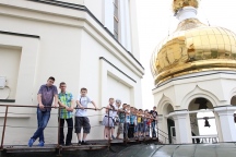 Экскурсия для ребят из секций по рукопашному бою по храмам Хабаровска. 6 июня 2014 г.