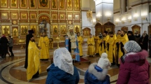 Новогодний молебен в Спасо-Преображенском кафедральном соборе 31 декабря 2020 г.
