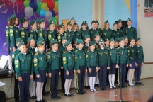 Школу №6 г. Хабаровска посетил атаман Всероссийского казачьего общества, казачий генерал Николай Долуда 25 марта 2022 года