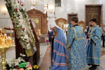Божественная литургия в Спасо-Преображенском кафедральном соборе 21 сентября 2022 г.